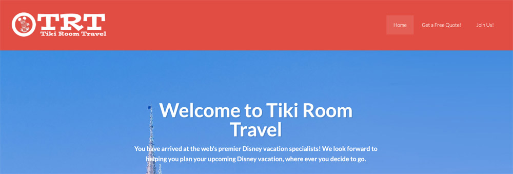 TikiRoomTravelWebsite